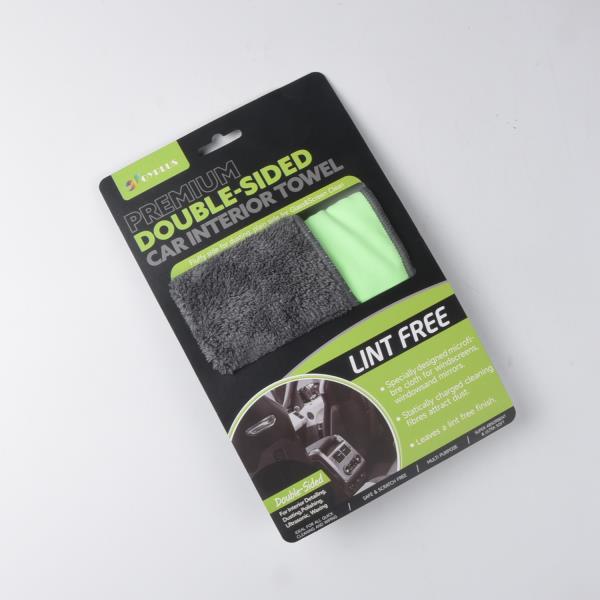 Microfiber 2IN1 Car Interior Towel